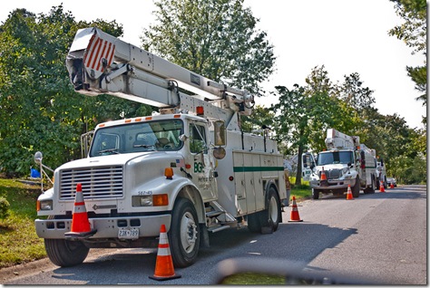 storm damage in Bowie MD, utility repair presence