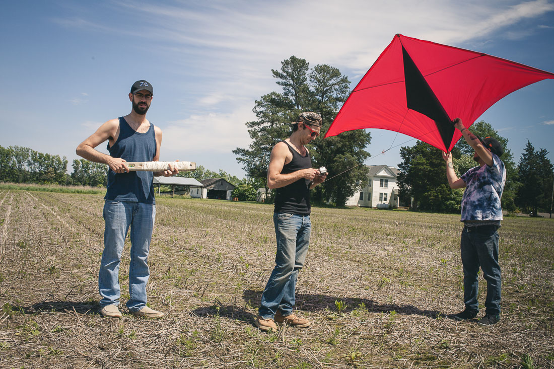 This photo commemorates that we reeled the kite all the way in, instead of just cutting the line and sitting on the porch some more.