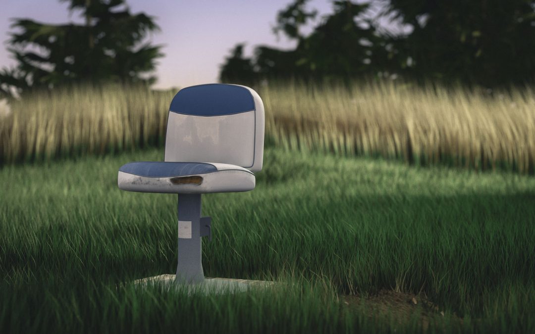 New Skills: My Third Attempt at 3D Modeling; A Really Crappy Captains Chair