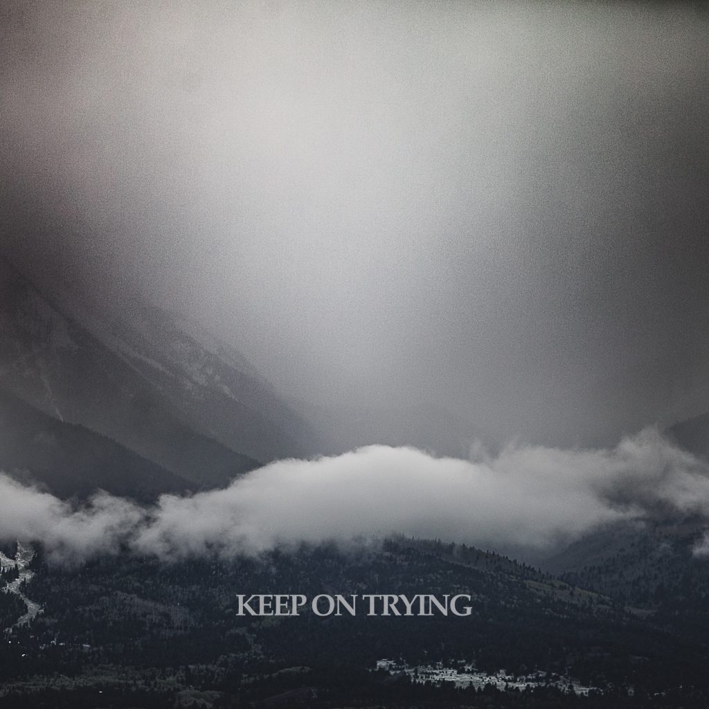 Keep on trying single cover
